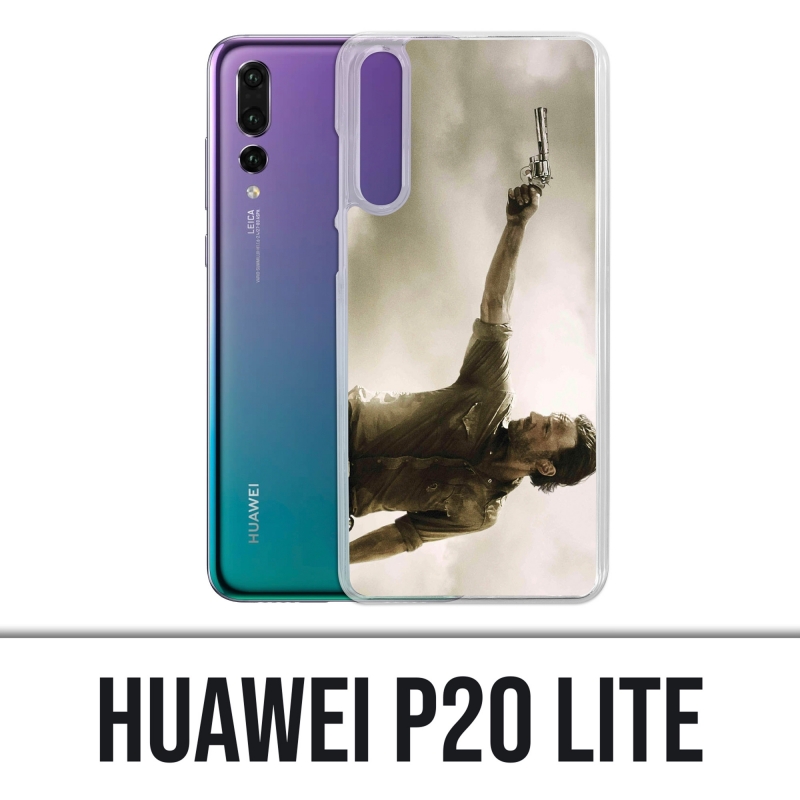 Custodia Huawei P20 Lite - Walking Dead Gun