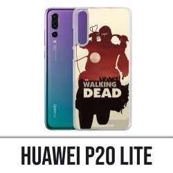 Custodia Huawei P20 Lite - Walking Dead Moto Fanart