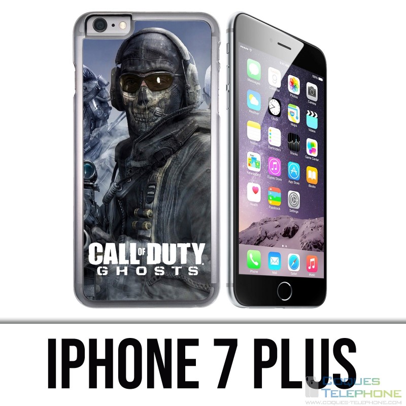 Custodia per iPhone 7 Plus - Logo Call Of Duty Ghosts