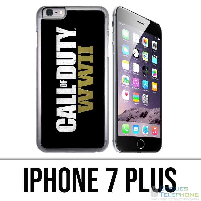 Coque iPhone 7 PLUS - Call Of Duty Ww2 Logo