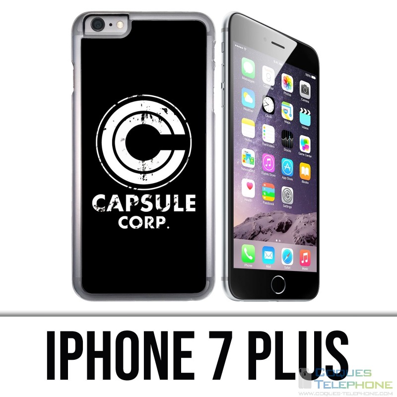 Coque iPhone 7 PLUS - Capsule Corp Dragon Ball