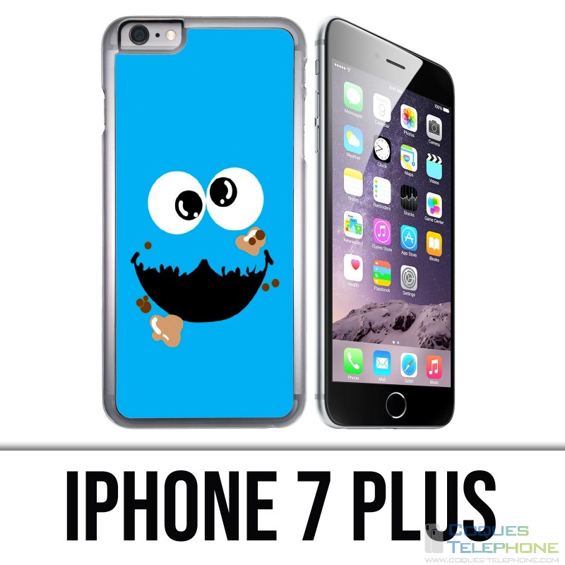 Coque iPhone 7 Plus - Cookie Monster Face