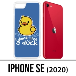 Coque iPhone SE 2020 - I Dont Give A Duck