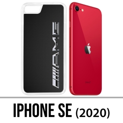Custodia iPhone SE 2020 - Amg Carbone Logo