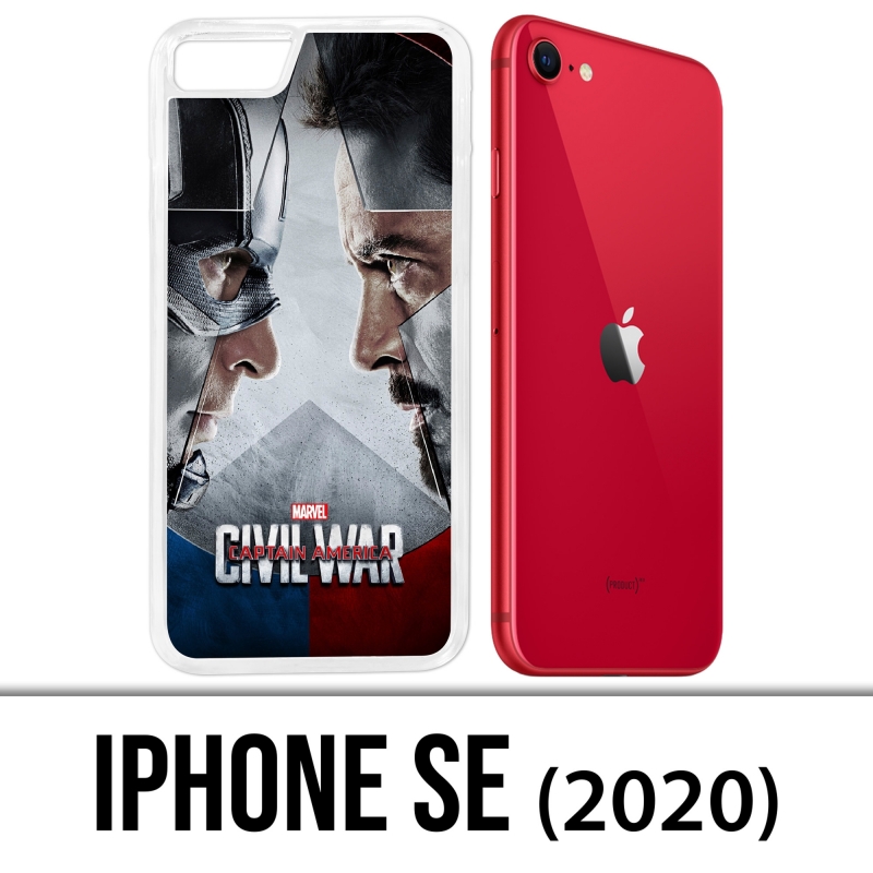 Coque iPhone SE 2020 - Avengers Civil War