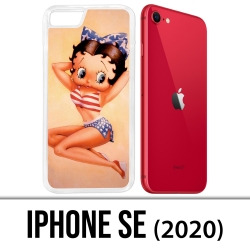 Coque iPhone SE 2020 - Betty Boop Vintage
