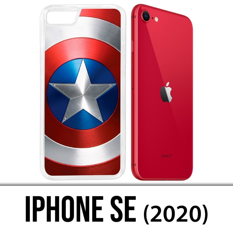 Custodia iPhone SE 2020 - Bouclier Captain America Avengers