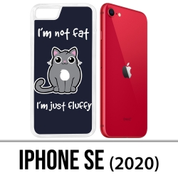 Custodia iPhone SE 2020 - Chat Not Fat Just Fluffy