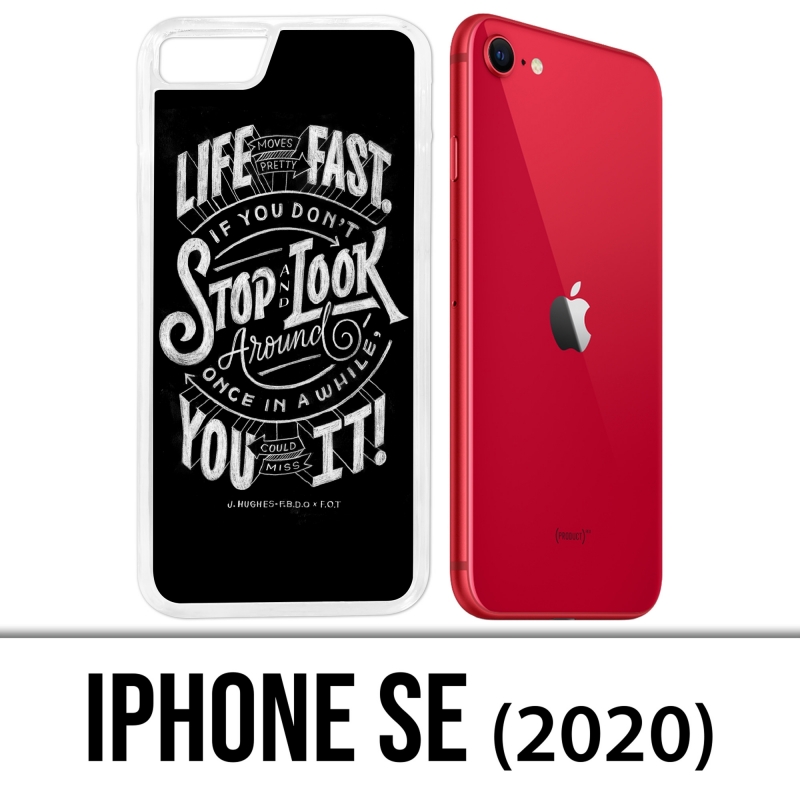 Funda iPhone 2020 SE - Citation Life Fast Stop Look Around