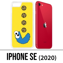Coque iPhone SE 2020 - Cookie Monster Pacman