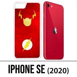 Custodia iPhone SE 2020 - Dc Comics Flash Art Design