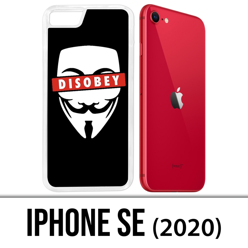 Coque iPhone SE 2020 - Disobey Anonymous