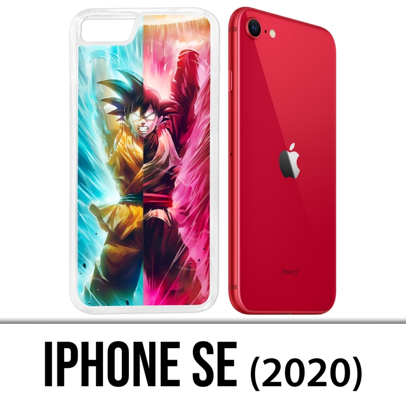 Coque iPhone SE 2020 - Dragon Ball Black Goku