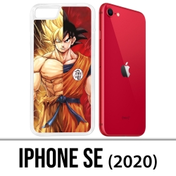 Coque iPhone SE 2020 - Dragon Ball Goku Super Saiyan