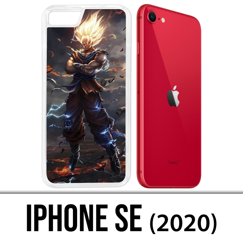Funda iPhone 2020 SE - Dragon Ball Super Saiyan