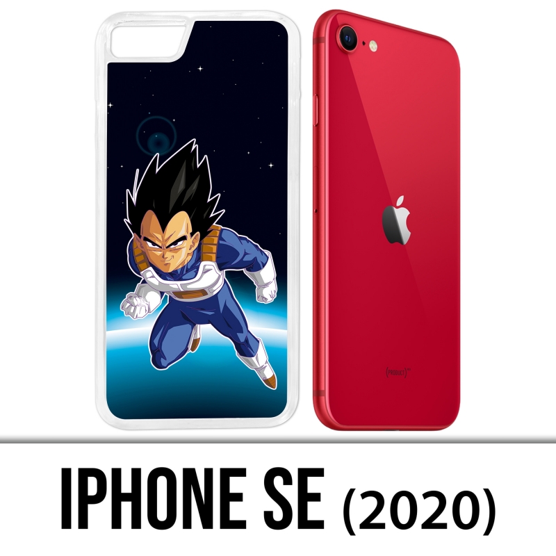 Coque iPhone SE 2020 - Dragon Ball Vegeta Espace