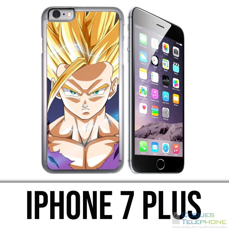 Custodia per iPhone 7 Plus: Dragon Ball Gohan Super Saiyan 2