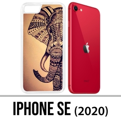 IPhone SE 2020 Case - Éléphant Aztèque Vintage