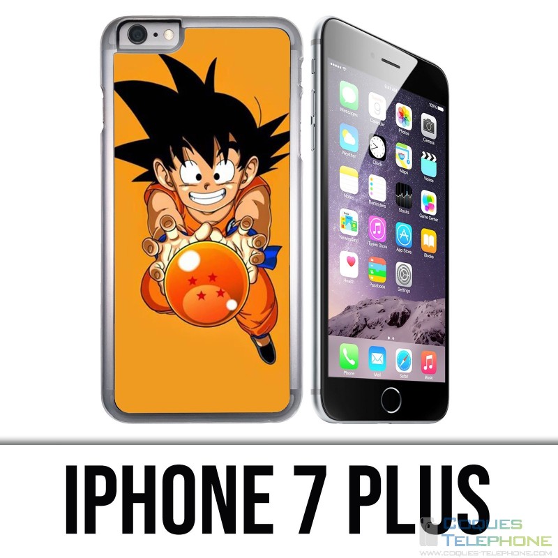 Coque iPhone 7 PLUS - Dragon Ball Goku Boule De Crystal