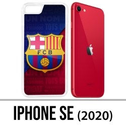 Custodia iPhone SE 2020 - Football Fc Barcelone Logo