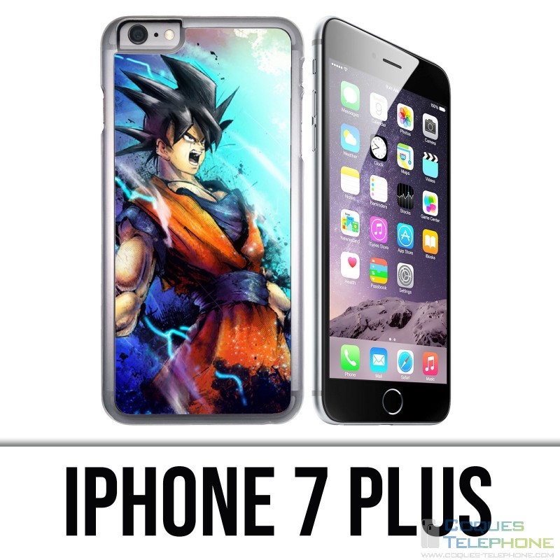 IPhone 7 Plus Hülle - Dragon Ball Goku Farbe