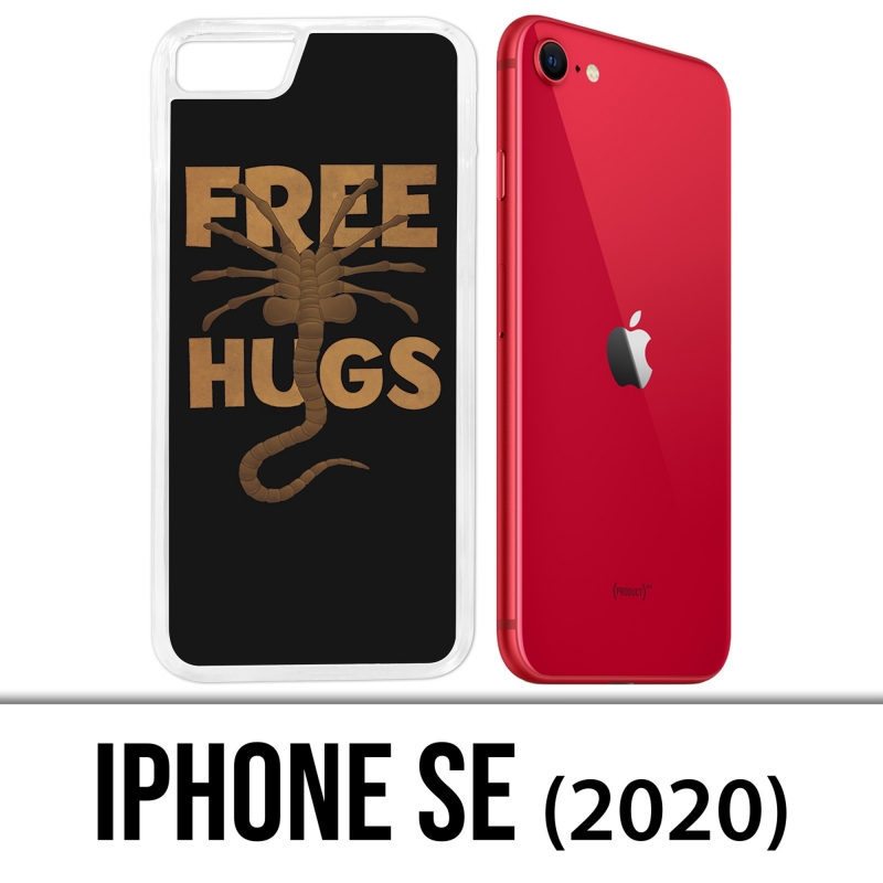 Coque iPhone SE 2020 - Free Hugs Alien