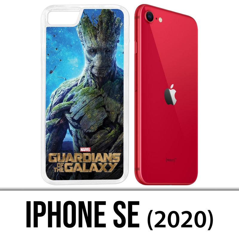 Coque iPhone SE 2020 - Gardiens De La Galaxie Groot