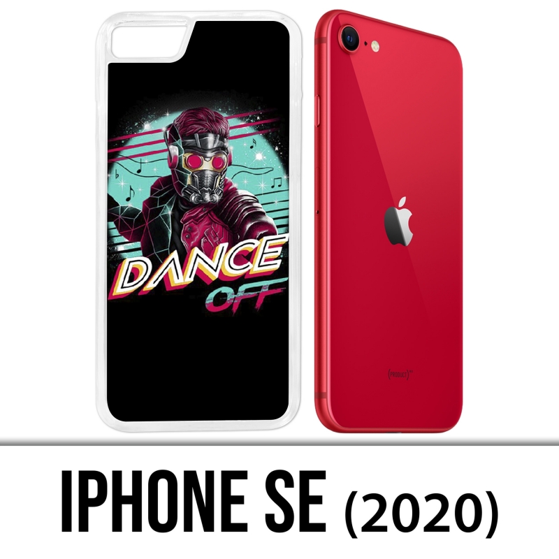 Coque iPhone SE 2020 - Gardiens Galaxie Star Lord Dance