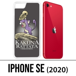 Coque iPhone SE 2020 - Hakuna Rattata Pokémon Roi Lion