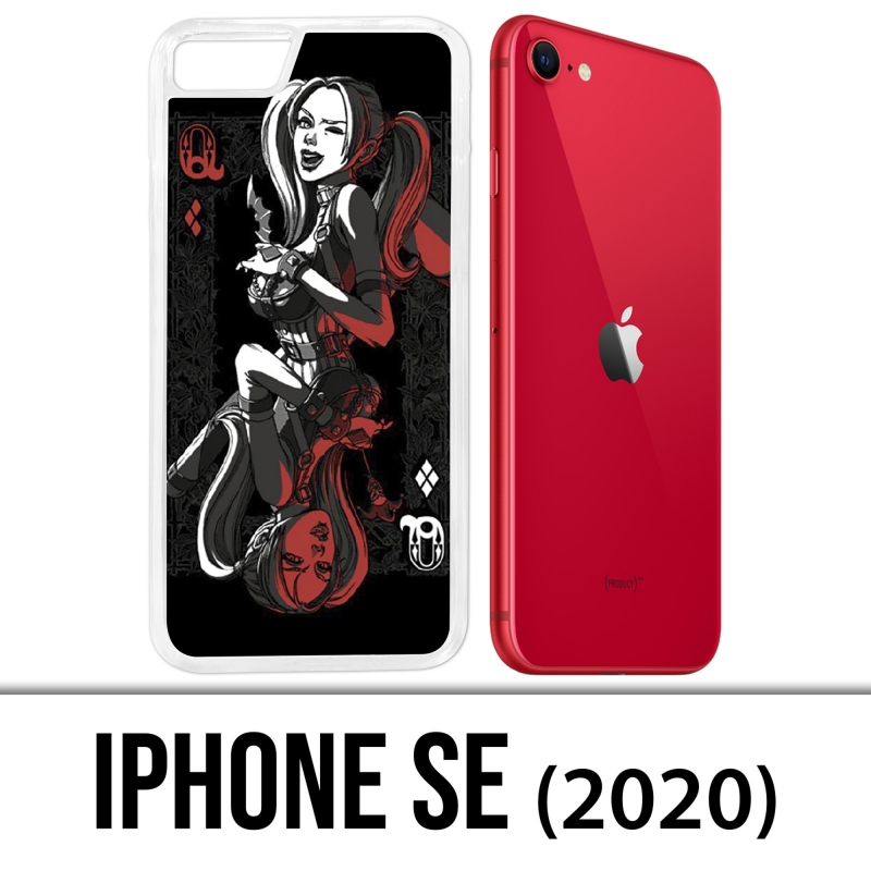 Coque iPhone SE 2020 - Harley Queen Carte