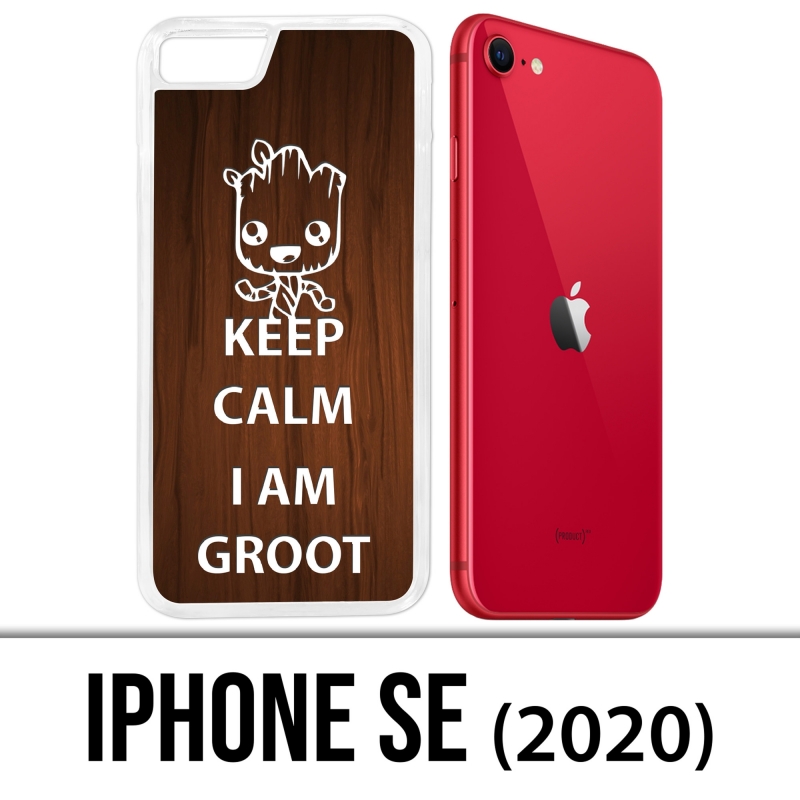 Funda iPhone 2020 SE - Keep Calm Groot