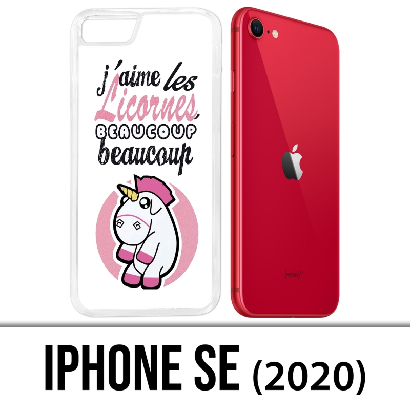 Funda iPhone 2020 SE - Licornes