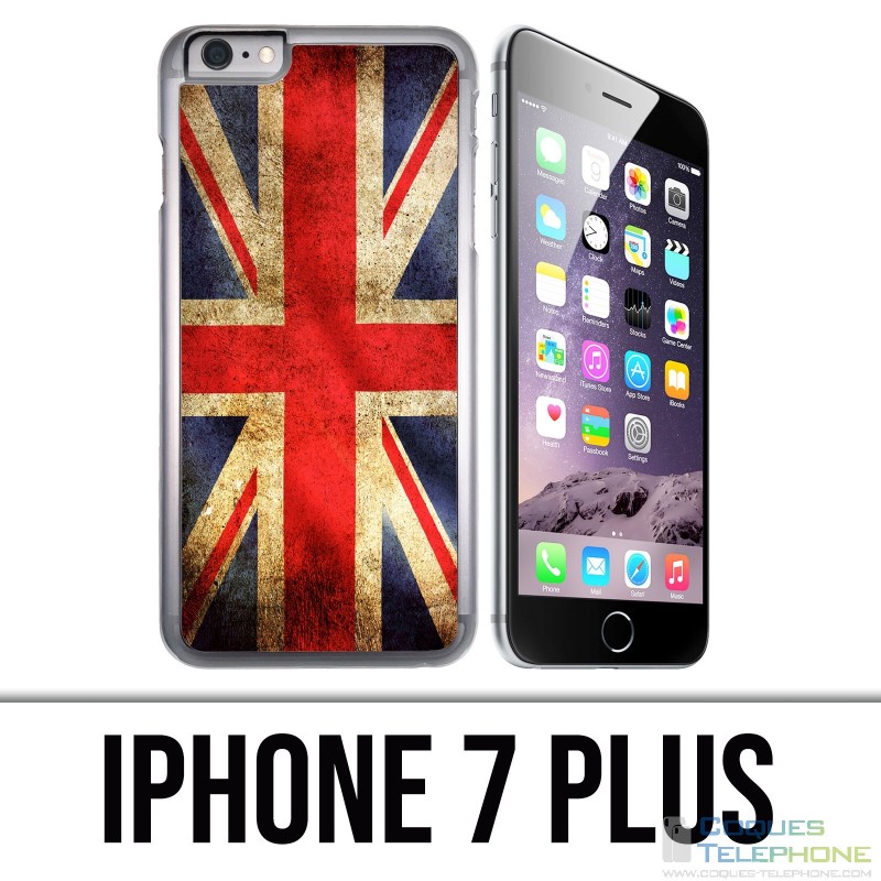 IPhone 7 Plus Fall - Vintage britische Flagge