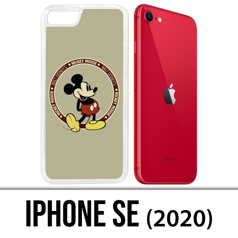 Coque iPhone SE 2020 - Mickey Vintage