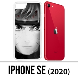 Coque iPhone SE 2020 - Naruto Noir Et Blanc