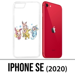 Coque iPhone SE 2020 - Pokémon Bébé Evoli Évolution