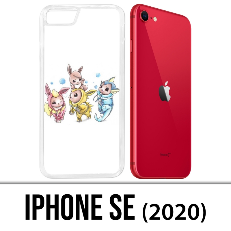 Funda iPhone 2020 SE - Pokémon Bébé Evoli Évolution