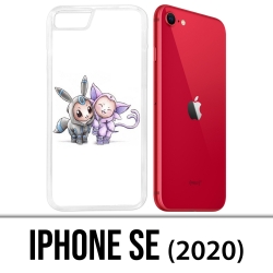 Coque iPhone SE 2020 - Pokémon Bébé Mentali Noctali