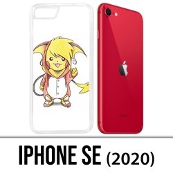 Coque iPhone SE 2020 - Pokémon Bébé Raichu