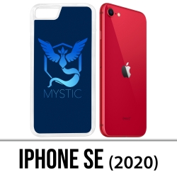 Coque iPhone SE 2020 - Pokémon Go Team Msytic Bleu