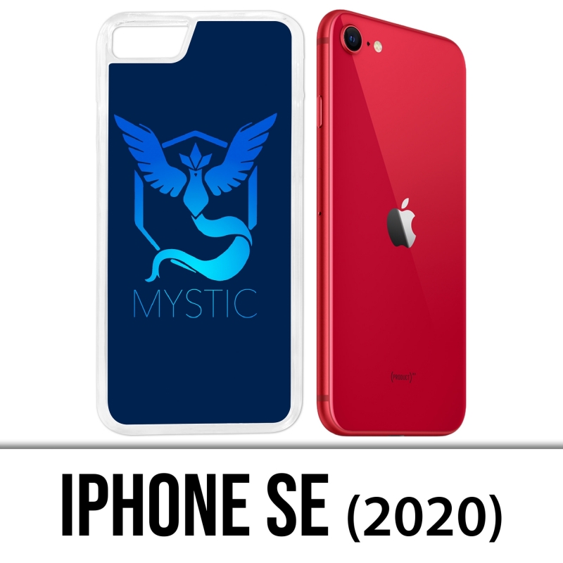 Coque iPhone SE 2020 - Pokémon Go Tema Bleue