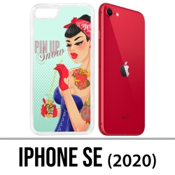 Coque iPhone SE 2020 - Princesse Disney Blanche Neige Pinup