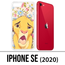 Coque iPhone SE 2020 - Roi Lion Simba Grimace