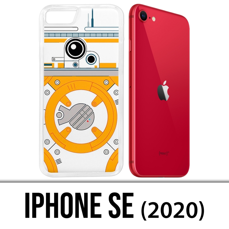 Coque iPhone SE 2020 - Star Wars Bb8 Minimalist
