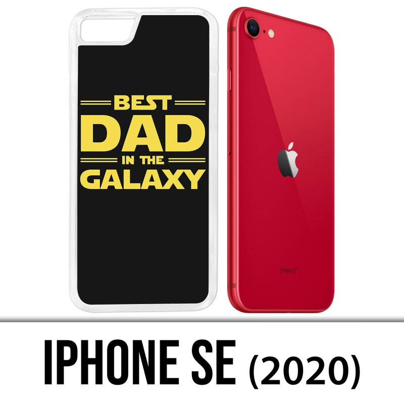 Coque iPhone SE 2020 - Star Wars Best Dad In The Galaxy