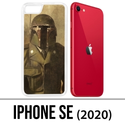 Coque iPhone SE 2020 - Star Wars Vintage Boba Fett