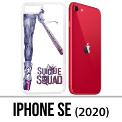 Custodia iPhone SE 2020 - Suicide Squad Jambe Harley Quinn