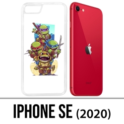 Coque iPhone SE 2020 - Tortues Ninja Cartoon