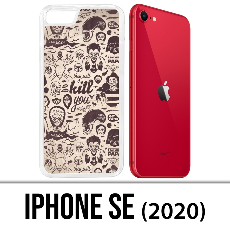 Coque iPhone SE 2020 - Vilain Kill You