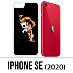 Funda iPhone 2020 SE - One Piece baby Luffy Drapeau